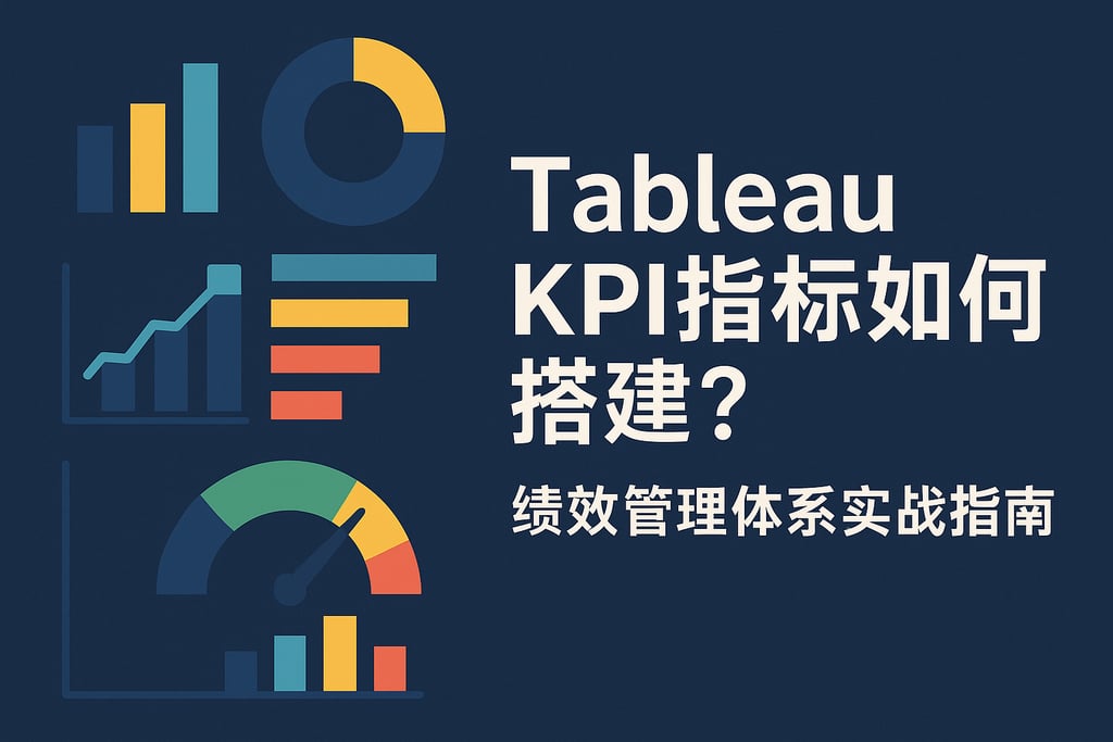 Tableau KPI指标如何搭建？绩效管理体系实战指南